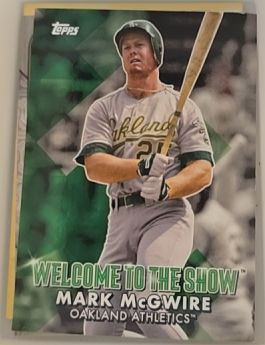 2022 Topps #WTTS-39 Mark McGwire Welcome to the Show — front