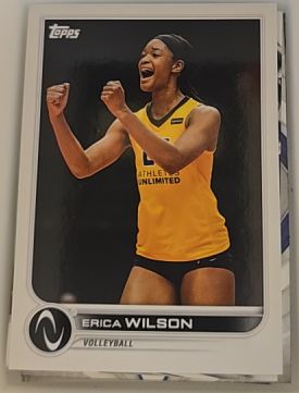 2023 Topps Athletes Unlimited #84 Erica Wilson — front