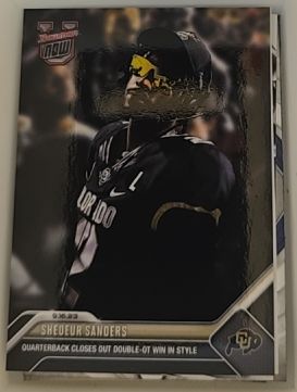 2023 Topps Bowman U Now #5 Shedeur Sanders — front