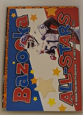 2004 Topps Bazooka All-Stars Jerseys #BAS-TS Takeo Spikes — front