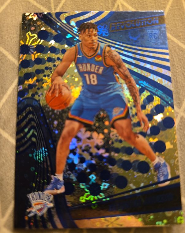 2023-24 Panini Revolution #18 Darius Bazley — front