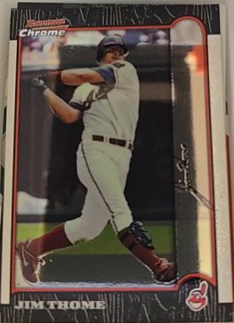 1999 Bowman Chrome #221 Jim Thome — front