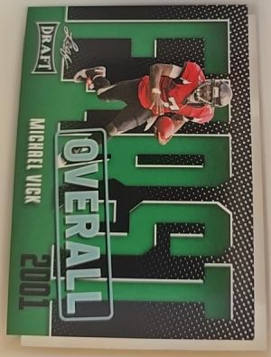 2023 Leaf Draft #9 Michael Vick First Overall Pick — front