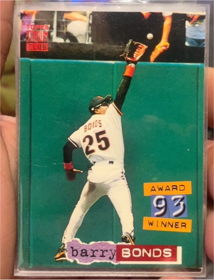 1994 Topps Stadium Club #238 Barry Bonds — front