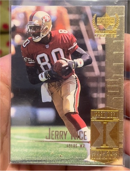 1999 Upper Deck Century Legends #51 Jerry Rice — front