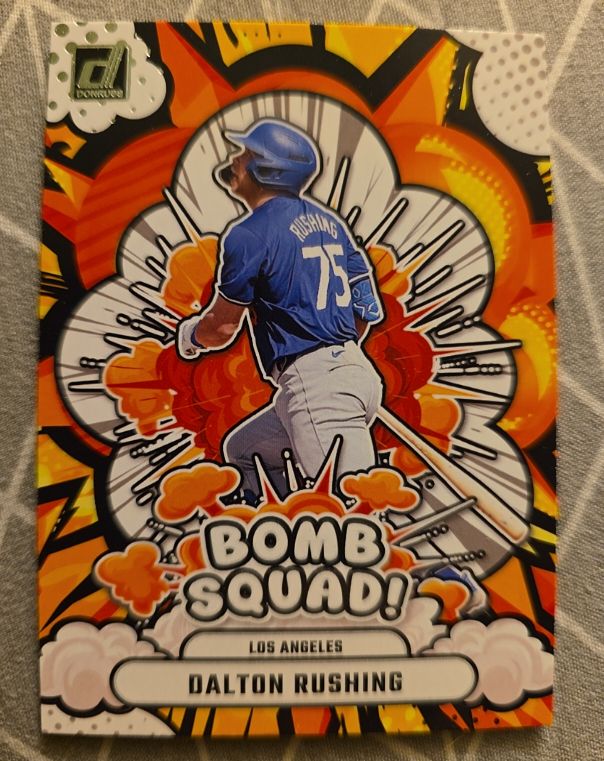 2025 Donruss Bomb Squad #5 Dalton Rushing — front