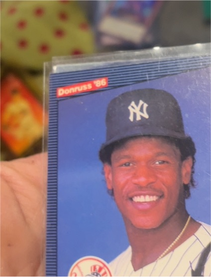 1986 Donruss #51 Rickey Henderson — front