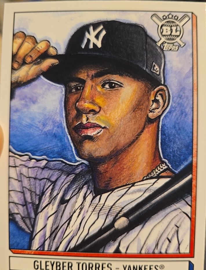2021 Topps Big League Art of the Game #ATG-GT Gleyber Torres — front