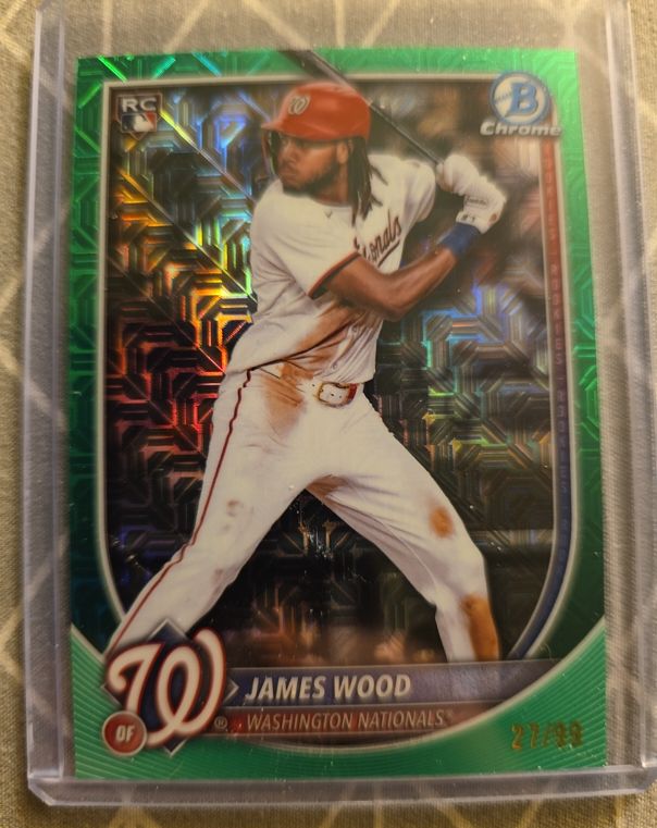 2025 Bowman Chrome #29 James Wood — front