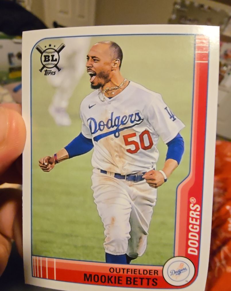 2021 Topps Big League #67 Mookie Betts — front