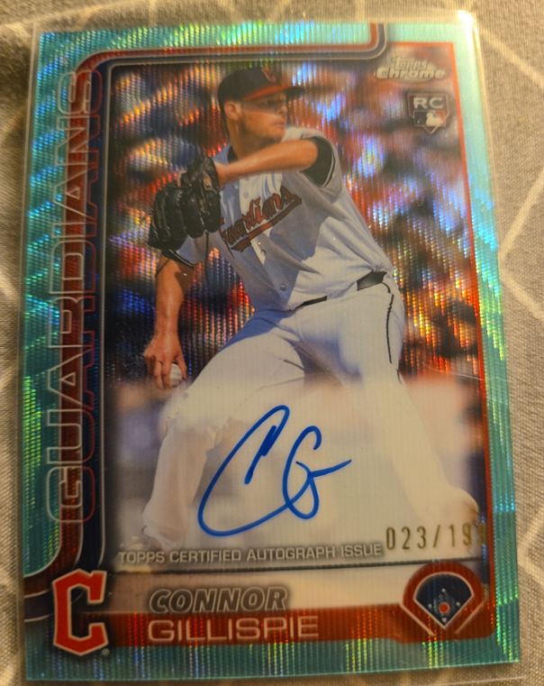 2025 Topps Chrome #RA-CG Connor Gillispie — front