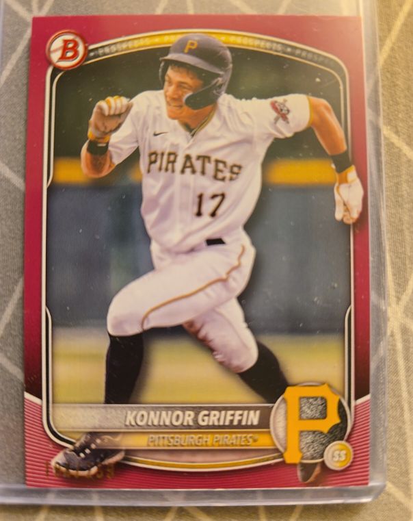 2025 Bowman #BP-86 Konnor Griffin — front