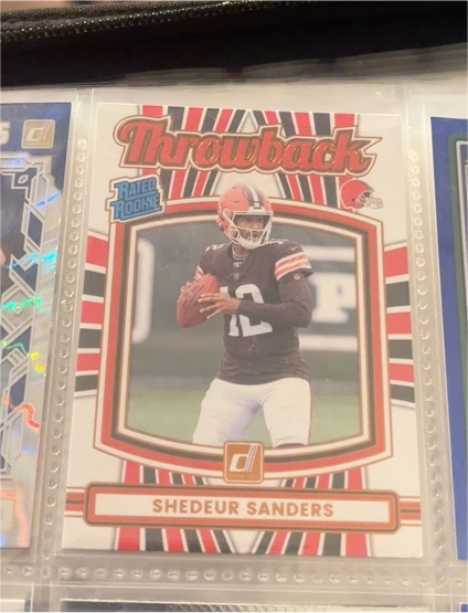 2025 Panini Donruss #2 Shedeur Sanders — front