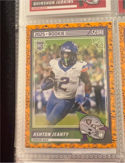 2025 Panini Score A Treat #14 Ashton Jeanty — front