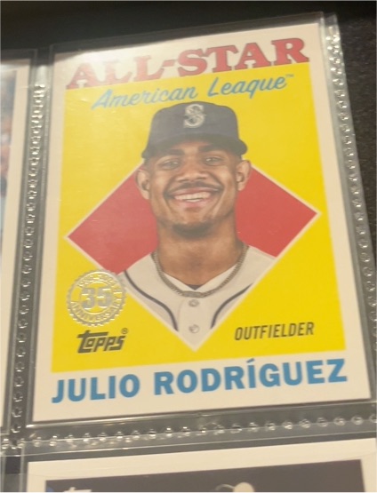 2023 Topps Series 2 1988 Topps All-Star #88AS-41 Julio Rodríguez — front