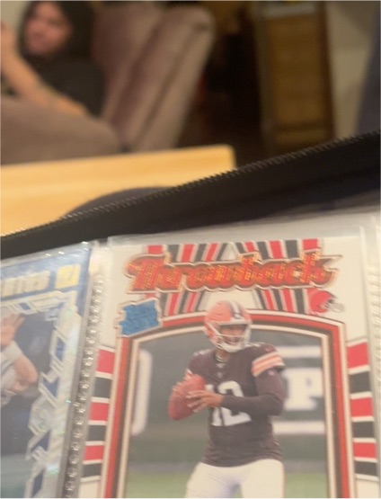 2025 Panini Donruss Throwback Rated Rookie Cleveland Browns — front