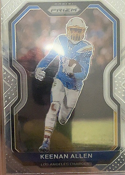 2020 Panini Prizm Football #392 Keenan Allen — front