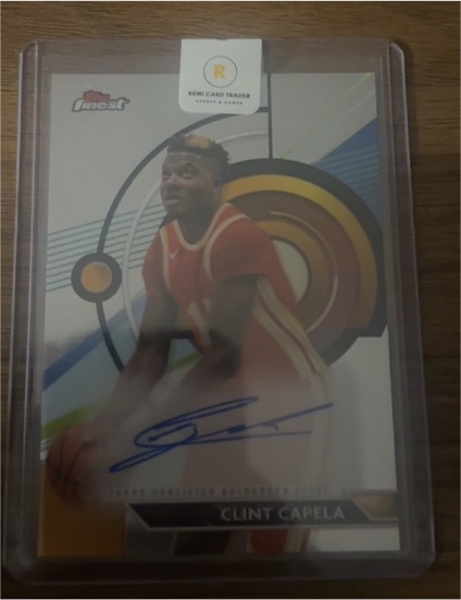 2023-24 Topps Finest #CLC Clint Capela — front
