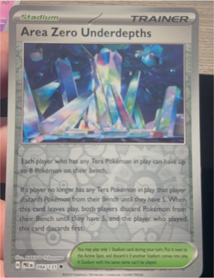 2024 Pokémon SV: Prismatic Evolutions #094 Area Zero Underdepths — front