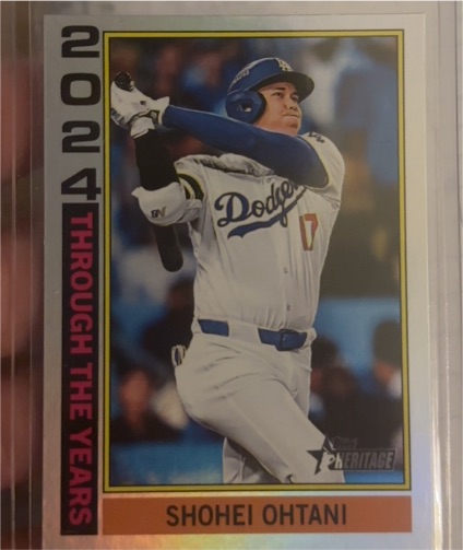 2025 Topps Heritage #TTY-25 Shohei Ohtani — front