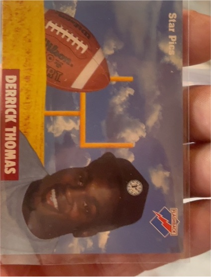 1991 Star Pics #10 Derrick Thomas — front