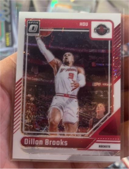 2024-25 Donruss Optic #194 Dillon Brooks Houston Rockets — front