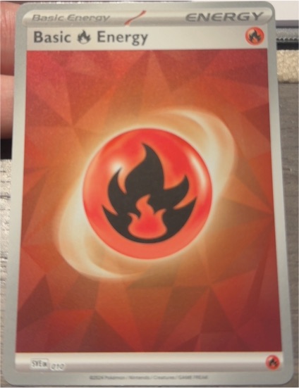 2023 Pokémon Scarlet & Violet Energies #010 Basic Fire Energy — front