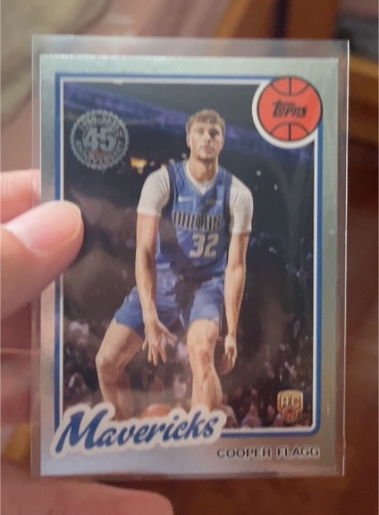 2025-26 Topps Basketball #80BK-51 Cooper Flagg — front