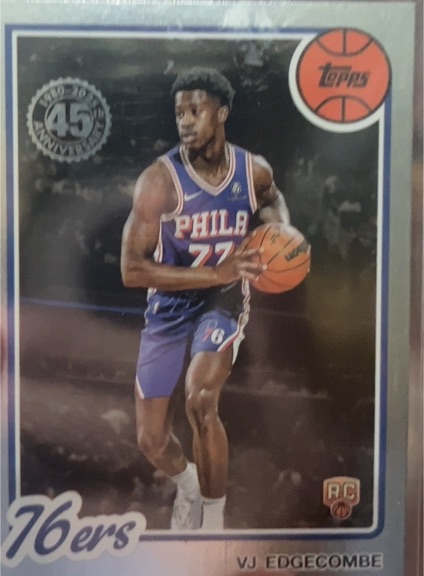 2025-26 Topps 45th Anniversary #80BK-77 VJ Edgecombe — front