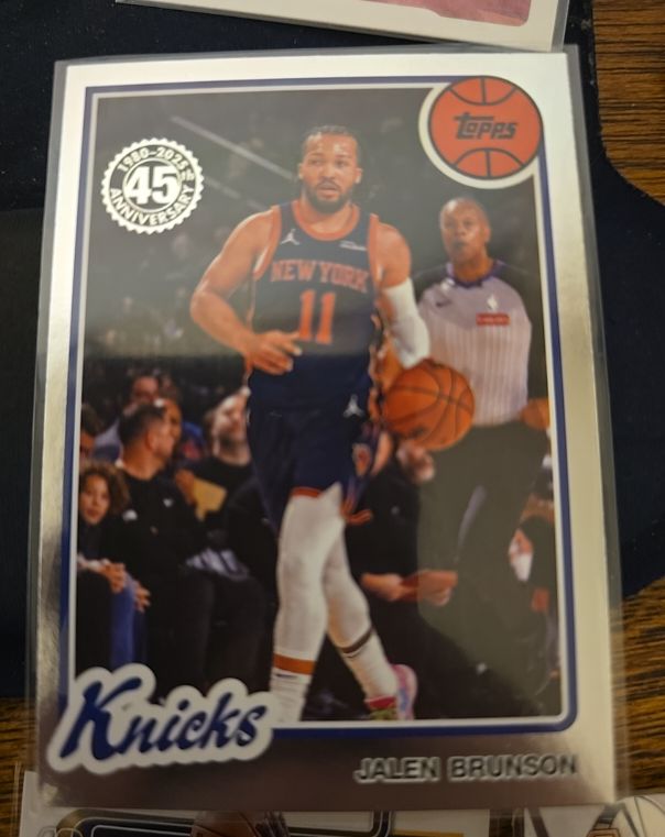2025-26 Topps Basketball #80BK-95 Jalen Brunson — front