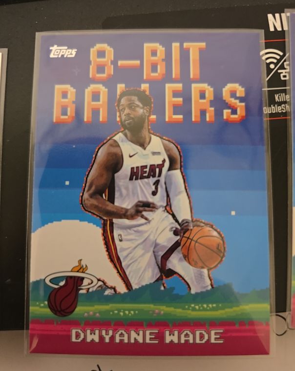 2025-26 Topps 8-Bit Ballers #8B-3 Dwyane Wade — front