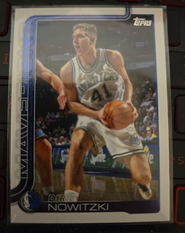 2025-26 Topps #252 Dirk Nowitzki — front
