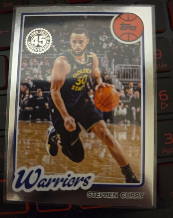 2025-26 Topps Basketball #80BK-89 Stephen Curry — front
