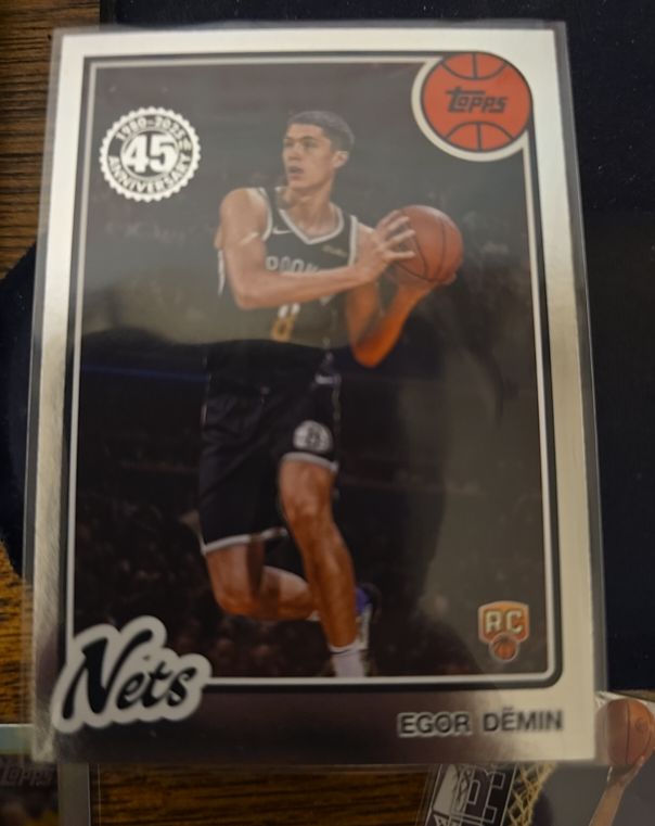 2025-26 Topps Basketball #80BK-55 Egor Démin — front
