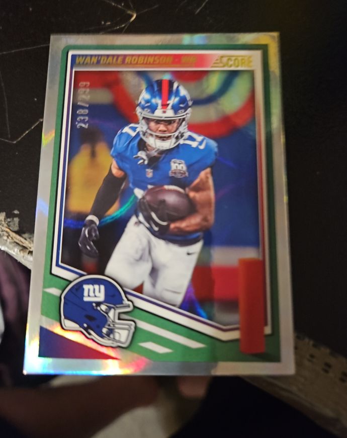 2025 Panini Score #166 Wan'Dale Robinson — front