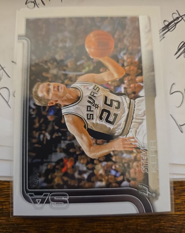 2025-26 Topps #267 Steve Kerr — front