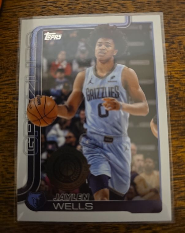 2025-26 Topps #183 Jaylen Wells — front