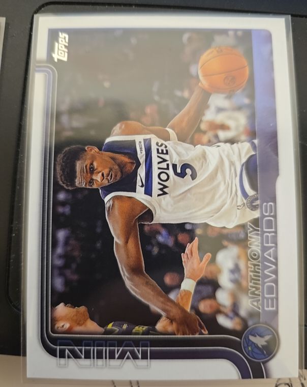 2025-26 Topps #108 Anthony Edwards — front