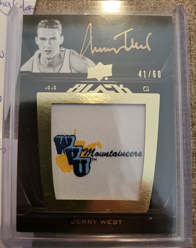 2011 Upper Deck Black #44 Jerry West — front