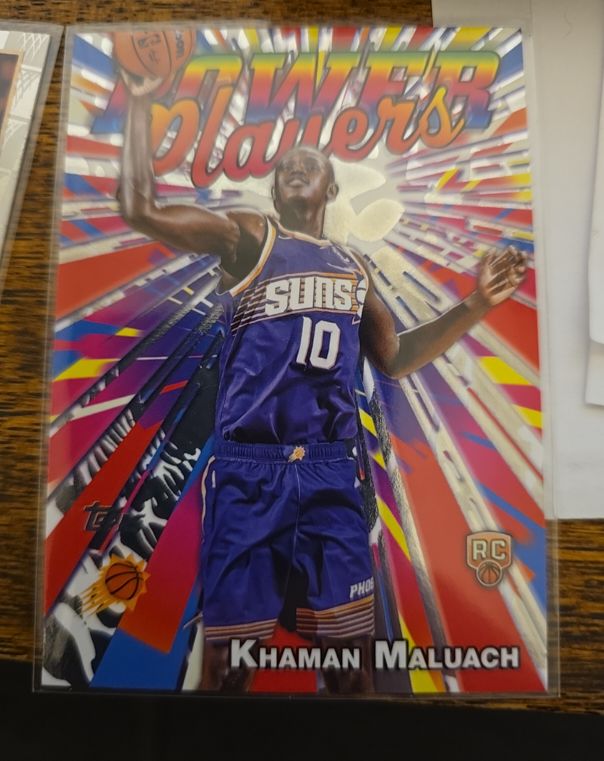 2025-26 Topps Power Players #PP-20 Khaman Maluach — front
