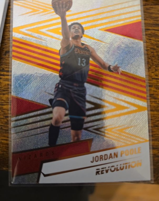 2024-25 Panini Revolution #28 Jordan Poole — front