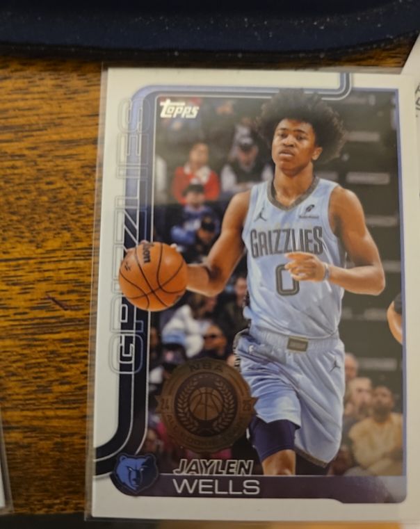 2025-26 Topps #183 Jaylen Wells — front
