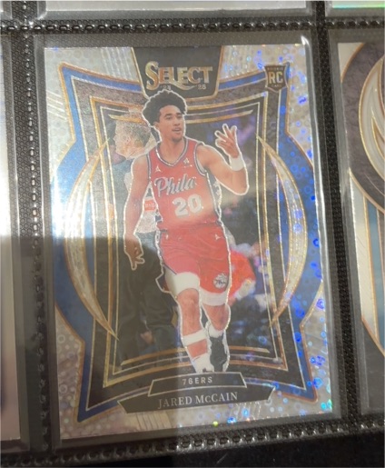 2024-25 Panini Select #82 Jared McCain — front