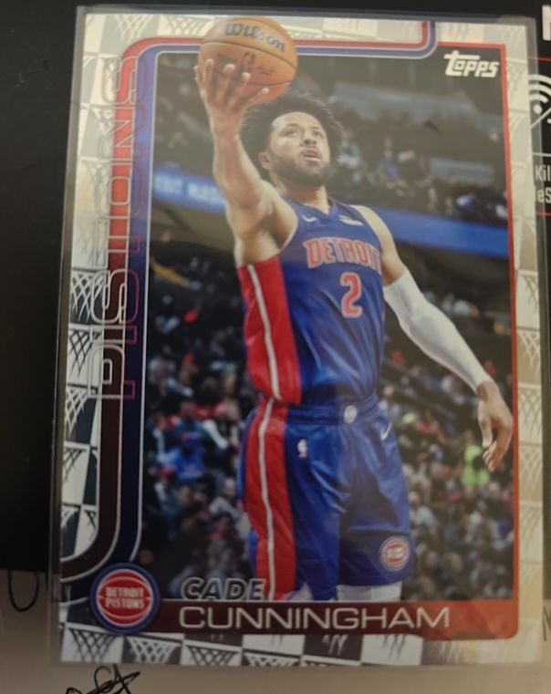 2025-26 Topps #40 Cade Cunningham — front