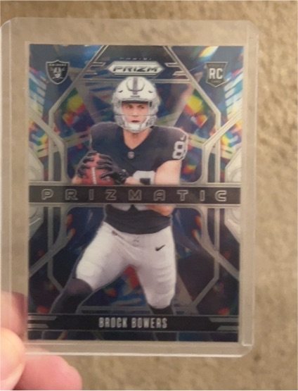 2024 Panini Prizm Prizmatic #20 Brock Bowers — front