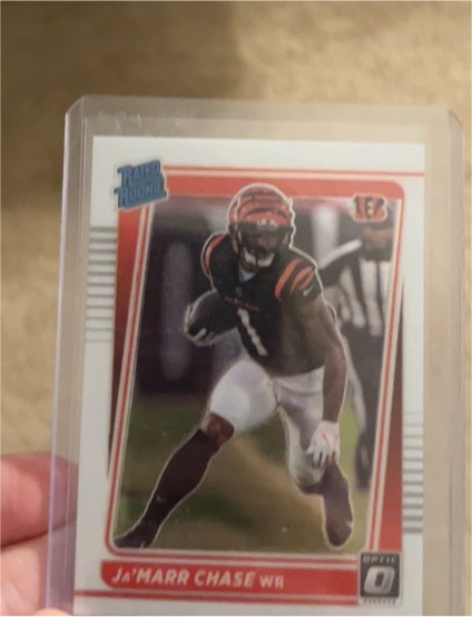 2021 Panini Donruss Optic #207 Ja'Marr Chase — front