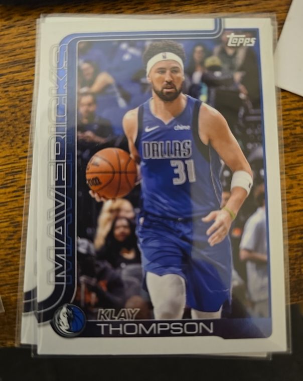 2025-26 Topps #170 Klay Thompson — front