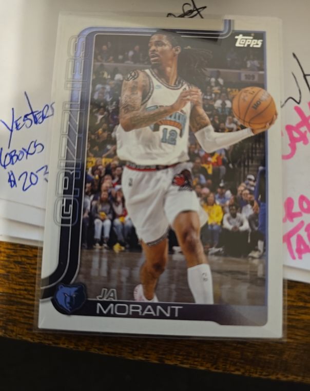 2025-26 Topps Basketball #182 Ja Morant — front