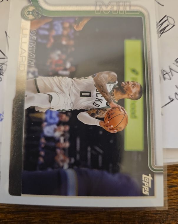 2025-26 Topps #55 Damian Lillard — front