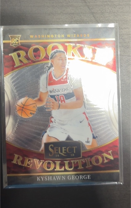 2024-25 Panini Select #23 Kyshawn George Rookie Revolution — front